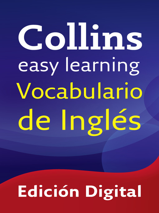 Title details for Vocabulario de inglés by Collins Dictionaries - Available